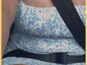 Hot wife exhibitionist public pussy flashing 7/16