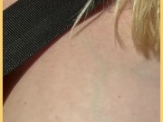 Wifey looks hot flashing in the car 5/16