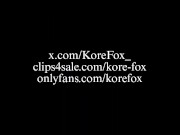 Kore Fox first solo porn scene 15/16