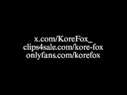 Kore Fox first solo porn scene 16/16