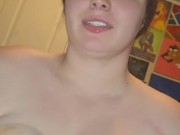 Bbc sliding between big titties 14/16