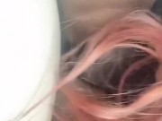 On a road trip and pulled his big dick out 7/16