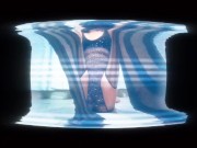 Poly, fixing my stockings 14/16