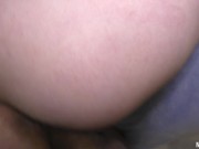 Thick hairy armpits & cunt indicate a slutty neighbour! Gone with cum on ass 2/16