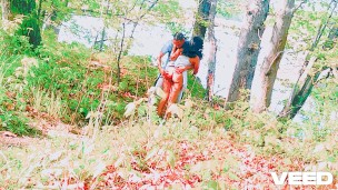 SOLO FEMALE BIKER FEMALE COSPLAY SKIRT GIVES BLOWJOB ON BIKE TRAIL RANDOM