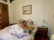 My husband cuckold left me alone with his best friend  on the bed Ft- Onlyrulo - Elnonohub 3/16