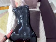 This Catsuit Turns Me Into a Cum Dump Fuckdoll 13/16