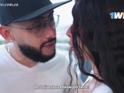 Big-cocked tourist SoldierHugeCock makes big-ass MILF Silvana Lee moan