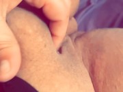 Fingering myself until I cum 2/16