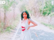 PUBLIC PARK SKIRT FETISH