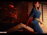 Little Whore Felt the Full Power of Fem Homelander. Femdom, Creampie - MollyRedWolf 9/16