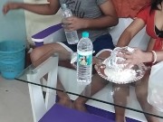 Hot Sexy married wife taught her teenage stepbrother-in-law How to do sex 1/16