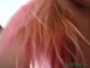 Tattooed PAWG gets rough doggystyle and rides his cock until creampie 10/16