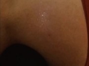 My asshole enjoying my new toys