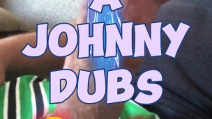 Soapy cock stroking in the shower