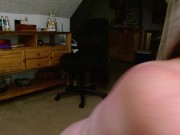 1246 Big Assed DawnSkye predents her ass to Gregory so he can worship 11/16