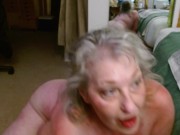 1246 Big Assed DawnSkye predents her ass to Gregory so he can worship 13/16