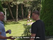 DADDY4K. Sexy babe Vixi Rafi was fucked roughly by her boyfriend's Daddy 3/16