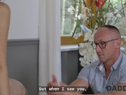 DADDY4K. Sexy babe Vixi Rafi was fucked roughly by her boyfriend's Daddy 9/16