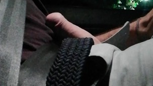 Also in the car I have to cum