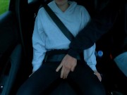 After the driving lesson, things got hot inside the car 10/16