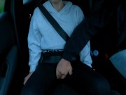 After the driving lesson, things got hot inside the car 12/16