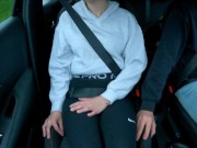 After the driving lesson, things got hot inside the car 3/16