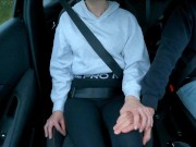 After the driving lesson, things got hot inside the car 4/16