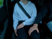 After the driving lesson, things got hot inside the car 8/16