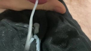 Squirting My Cum and Moaning After Masturbating And Edging My Cock For An Hour