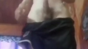 I just pulled my foreskin back and got it all ruffled... Overly sensitive cock