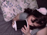 asmr Sensual Ear Licking in Pyjamas😺 angeasmr