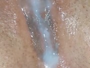 Slowly anal, and huge cumshot on pussy 12/16