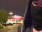 I flashed my MASSIVE cock and balls in the Costco Parking Lot - Exhibition Nudity! 😱💕 1/16