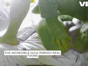 PARODY COSPLAY THE INCREDIBLE HULK HUGE COCK BIGGEST THICK DICK FUCKING SHEHULK