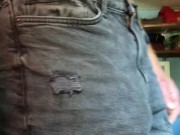 Hung and sprung! Muscles guy raging hard today - Deandre Woods edging his big dick 4/16