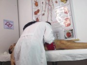 Nurse has her first patient with an erect penis! 12/16