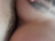 Monta mi pija y la lleno de leche en cuatro 5/16