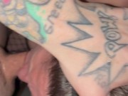 Jizz A Magician  body stockings blows Loco Cum in mouth 11/16