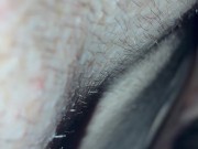 Ange in fishnet body stockings blows Loco Cum in mouth
