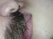 the naughtiest kiss on porn hub as she masturbates her husband's very hard cock they kiss hot💦🫦🍌