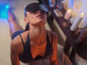 Beautiful brunette suck my dick,and after jump on it 2/16