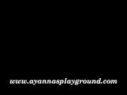 Ayanna Lee XXX- Blasian Beauty Sucks  BBC LIVE & Gets MASIVE CUMSHOT on Pretty Face!! 16/16