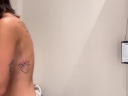 My FIRST PUBLIC try on haul in fitting room + MASTURBATION 7/16