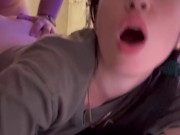 My lover fucked me and cummed a lot 3/16