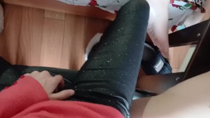 The sounds of our three dripping pussies bring us to orgasms - IkaSmokS