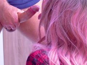 Blowjob... I will make you cum! Fuck my face and cum on my mouth 13/16