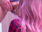 Blowjob... I will make you cum! Fuck my face and cum on my mouth 15/16