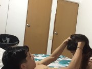 I fuck my girlfriend and fill her pussy. 10/16