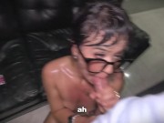 I was late delivering the address so I had to pay with my pussy 16/16